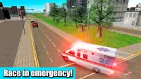 Ambulance Driver: Simulator 3D Screen Shot 0