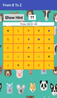 Touch alphabets in Order for Kids Screen Shot 2