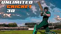 Unlimited Cricket 3D Screen Shot 0