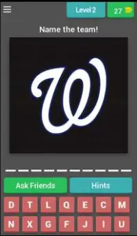 Guess The Baseball Logo Screen Shot 2