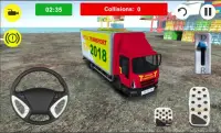 Truck Driver School - Parking Simulator Juego 2018 Screen Shot 1