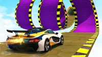 Mengemudi Mobil Ekstrim GT - City Stunts Simulator Screen Shot 0