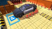 Offroad Real police car parking simulator 3D Screen Shot 2