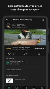 FishFriender - Carnet de Pêche Screen Shot 3