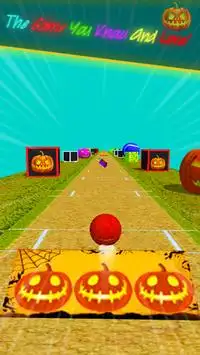 Cricket Ball Twist : Rainbow Color Screen Shot 4