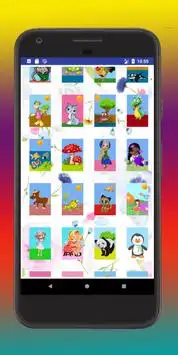 Kids Jigsaw and Sliding Puzzle Game Screen Shot 2