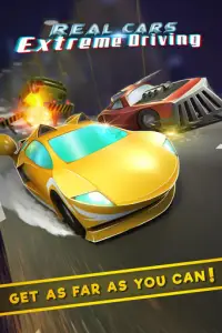 Real Cars - Splashy Vertigo Cartoon Crash Racing Screen Shot 0