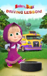 Masha and the Bear: Car Games Screen Shot 16