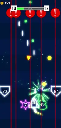 Neon Flight - Galaxy Strikers Screen Shot 3