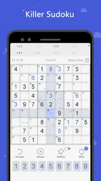 Killer Sudoku - Gratis nummerpuzzel Screen Shot 0
