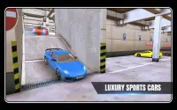 स्पोर्ट्स कार पार्किंग 3 डी Screen Shot 0