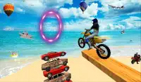 Moto beach bike game Screen Shot 0