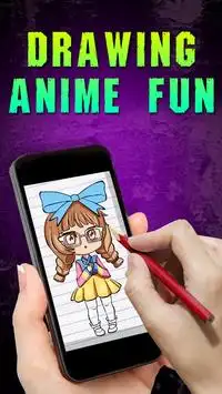 Drawing Anime Fun Screen Shot 0