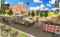 Army truck driving truck games Screen Shot 2