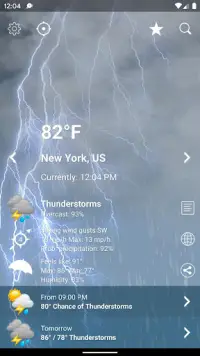 Weather XL PRO Screen Shot 1