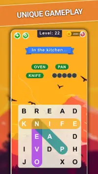 Word Search: Find Words Game Screen Shot 2