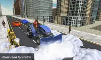 Grand Snow Clean Road Driving Simulator 19 Screen Shot 4