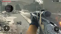 WW2 Sniper 3D: Pure War Games Screen Shot 4