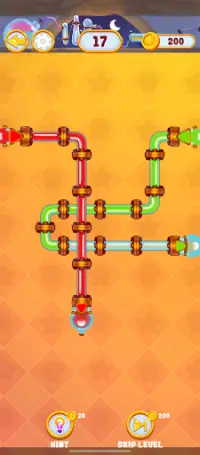 Alchemy Pipes - Casual Connect Water Flow Puzzle Screen Shot 1