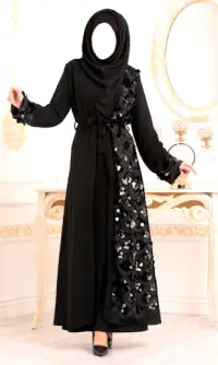 Hijab Abaya Style Photo Editor Screen Shot 21