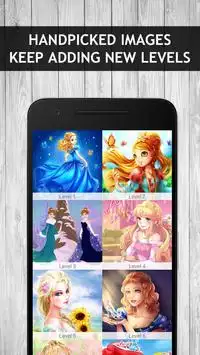 Princess Girls T-Puzzle Game for Kids Cinderella Screen Shot 0