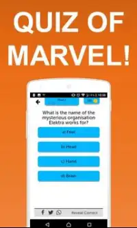 Marvel Quiz Screen Shot 1