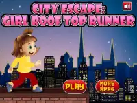 CT Escape Girl Roof Top Runner Screen Shot 3