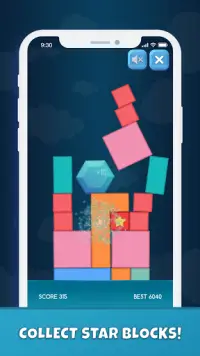 Hexagonal Fall King -Do Not Fall,Color Tower Crush Screen Shot 4