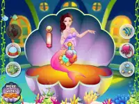 Mermaid Geburt Mädchen Spiele Screen Shot 1