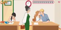 Secret High School Kissing - Kiss Games For Girls Screen Shot 0