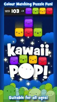 Kawaii Pop Colour Match Puzzle Screen Shot 0