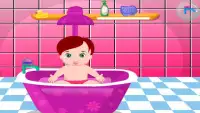 Cute Baby Bath Screen Shot 0