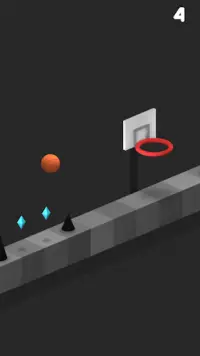 Basketball Jump 3D – Avoid Spikes & shoot the hoop Screen Shot 4