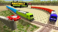 Car vs Train: High Speed Racing Game Screen Shot 0