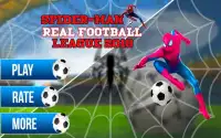 Örümcek Adam Gerçek Futbol Ligi 2018 :FIFA Futbolu Screen Shot 5