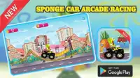 Sponge Car Arcade Racing Screen Shot 1