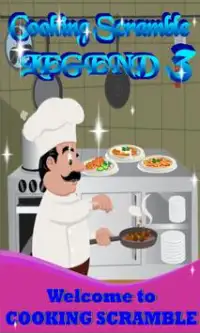 Cooking Scramble 3 Legend 2017 Screen Shot 0