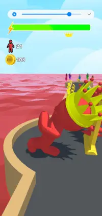 Color Man Rush - تشغيل لا نهاية له Screen Shot 9