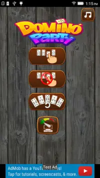 domino party - classic board game Screen Shot 0
