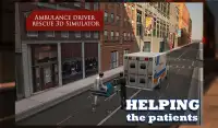 Ambulance Driver Rescue 3D Sim Screen Shot 12