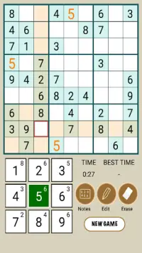 Sudoku Puzzle Screen Shot 6