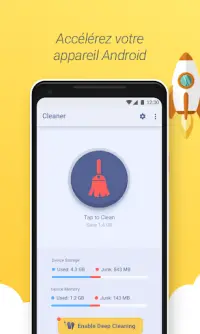 Clean Droid: Boost du Cache et Screen Shot 1