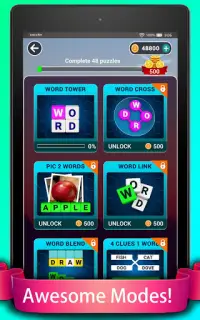 Word Games - 6 in 1 Word Puzzle Games Screen Shot 14