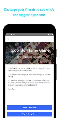 Kpop Quiz for K-pop Fans Screen Shot 3