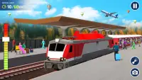 City Train Driving Sim Games Screen Shot 2