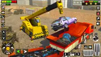 Car Crusher Excavator Games 3d Screen Shot 0