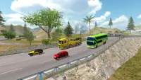Offroad Bus Climb Hill Racing Screen Shot 6