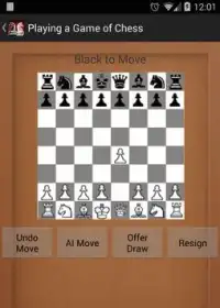 Chess Game Screen Shot 1