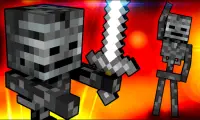 Black Demon Wither Skeleton Titan! for Minecraft Screen Shot 0