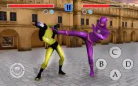 Großartige Superhelden gegen Ninja Krieger Kungfu Screen Shot 0